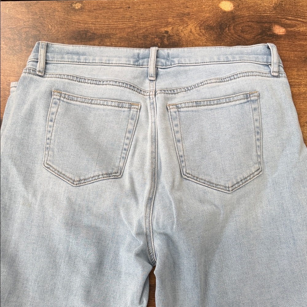 LOFT Light Wash Straight Leg Jeans - Picture 10 of 10